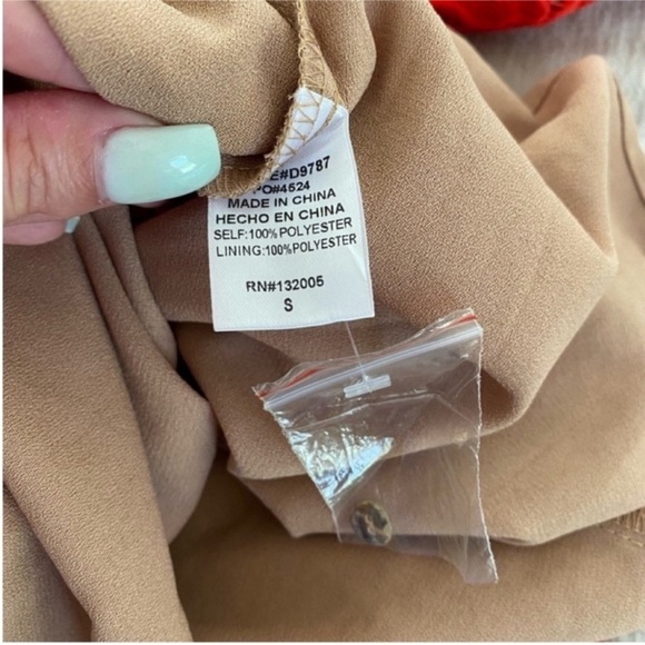 Vici Red Lace Overlay Dress - Picture 3 of 3